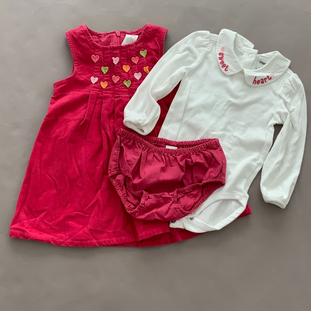 Gymboree sweetheart outfit